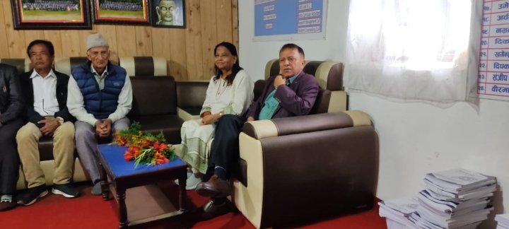 Dr. Dev Raj Adhikari, Chairperson of the University Grants Commmission Nepal Visit at KMC